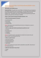 Delaware Insurance Exam Chapter 1 Practice Questions & Answers 2026&sol;2027 &vert; Verified &NewLine;Study Guide & Exam Prep
