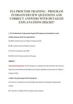 FLS Exam Package Deal 100&percnt; Verified 2026&sol;2027