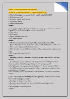 FDNY FLS Director Practice Exam &lpar;100 Questions and answers&rpar; 