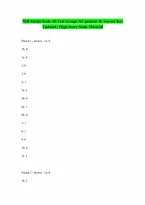 NIH Stroke Scale All Test Groups AF patients 16 Answer key Updated With 100 Correct Answers Latest UPDATE 100 CORRECT ANSWERS