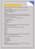 FISDAP Airway Exam Practice&colon; 100 Questions with Answers 