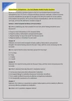 Focused Exam&colon; Schizophrenia &ndash; Eric Ford &lpar;Shadow Health&rpar; Practice Questions 