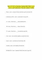 Real asvab test Updated 2026 With Correct and Verified Answers Exam with correct Answers