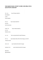 Nur 3028 Exam 2 Study Guide And Practice Questions 2026&sol;2027