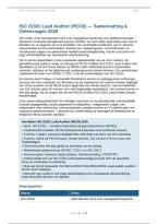 ISO 22301 Lead Auditor PECB Examen Samenvatting &vert; Complete Voorbereiding