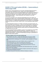 ISO 27701 Lead Auditor PECB Privacy Examen Samenvatting  &vert; Complete Voorbereiding