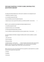 Nur 3028 Chapter 27 Study Guide And Practice Questions 2026&sol;2027
