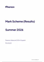 Edexcel A Level Gujarati Paper 3 Mark Scheme 2026