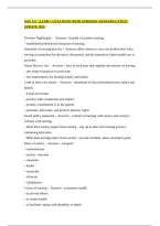 Nsg 122 - Exam 1 Questions With Verified Answers Latest Update 2026