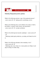 WGU D174 Marketing Management Practice Questions &vert; Study Guide & Exam Preparation