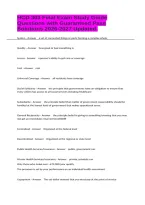 HCD 303 Final Exam Study Guide Questions with Guaranteed Pass Solutions 2026-2027 Updated&period;