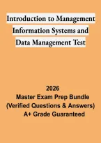 Introduction to Management Information Systems and Data Management Test &ndash; Study Guide & Practice Questions