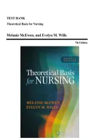Test Bank - Theoretical Basis for Nursing&comma; 7th Edition &lpar;McEwen&comma; 2026&rpar;&comma; Chapter 1-24 &vert; All Chapters