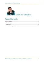 American International College FNP MISC Advanced Practice Series &ndash; Kai Tailfeather Health History Case Study v1&period;5