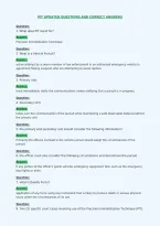 Pit Updated Questions And Correct Answers