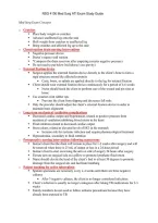 NSG 4100 Med Surg ATI Exam Study Guide