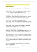 Isye 6644 Modules 1-5 Key Terms Questions Well Answered Latest Update 2026