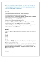 Fdny Cof P-98 Exam And Practice Exam Actual Exam With 200&plus; Accurate Questions & Correct Answers &lpar;Verified Answers&rpar; And Full Deep Expert Rationales &vert; Latest &lpar;2026&sol;2027&rpar; Updated Version &lbrace;Just Released&rcub;