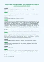 Turf &lpar;3B&rpar; Turf Pest Management - Test Your Knowledge Updated&NewLine;Questions And Correct Answer