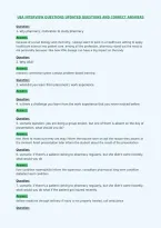 Uea Interview Questions Updated Questions And Correct Answers