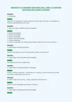 University Of Cincinnati Nurs 8002 Quiz 1 &lpar;Mod 1-3&rpar; Updated&NewLine;Questions And Correct Answers