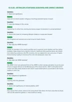 Vs 6100 - Epithelium Studyguide Questions And Correct Answers