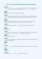 Week 5 - Nr 566 Studyguide Questions And Correct Answers