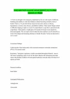EAQ with NGN Question and answers correctly solved Complete Questions and Verified Answers