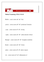 Medical Terminology Final Exam Review PDF &ndash; Practice Questions & Study Guide