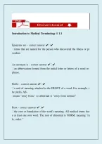Introduction to Medical Terminology 1&period;1 PDF &ndash; Beginner Study Guide