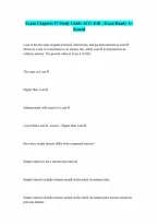ACG 4101 Exam 2 Chapters 57 Question and answers already passed Complete Questions and Verified Answers