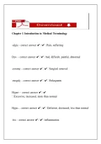  Chapter 1 Introduction to Medical Terminology PDF &ndash; Study Guide & Notes