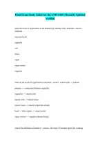 GMS 6440 Final Exam questions and verified answers Guaranteed Pass