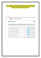 ATI PN Proctored SECREENSHOTS Exams BUNDLE 2026-27 FULL PACKAGE WITH NGN