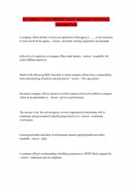 Fire Officer 1 VLC Question and answers 100 correct 20262027 Verified Latest Update