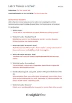 BIO201 Lab 5 Study Guide & Lab Exercises 2026&sol;2027