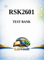 RSK2601 Test Bank 2026