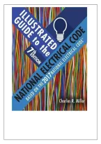 SOLUTION MANUAL FOR Illustrated Guide to the National Electrical Code 9th Edition by Charles Miller ISBN&colon;978-0357766712 COMPLETE GUIDE ALL CHAPTERS COVERED 100&percnt; VERIFID A&plus; GRADE ASSURED&excl;&excl;&excl;&excl;&excl;