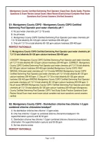 Montgomery County Certified Swimming Pool Operator &lpar;Cspo&rpar;Test&comma; Study Guide&comma; Practice&NewLine;Questions & Exam Review Actual Exam&vert;&vert; Most Recent Exam&vert;&vert;Actual Complete Real Exam&NewLine;Questions And Correct Answers &lpar;Verified Answers&rpar;