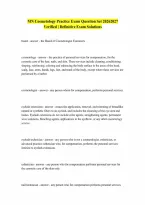MN Cosmetology Practice Exam Question and answers correctly solved 20262027 Verified Questions with 100 Correct Answers Graded A