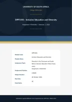 DPP1501 Assignment 4 Portfolio Semester 2 2026 Due 28 October 2026
