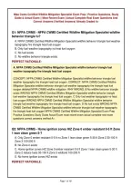 Nfpa Cwms Certified Wildfire Mitigation Specialist Exam Prep &vert; Practice Questions&comma; Study&NewLine;Guide & Actual Exam &vert;&vert; Most Recent Exam &vert;&vert;Actual Complete Real Exam Questions And&NewLine;Correct Answers &lpar;Verified Answers&rpar; Already Graded A&plus;