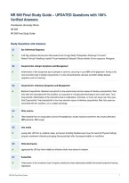 NR 569 Final Study Guide &ndash; UPDATED Questions with 100&percnt;&NewLine;Verified Answers&NewLine;