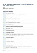 NR 569 FInal Exam - Focused Content &ndash; UPDATED Questions with&NewLine;100&percnt; Verified Answers