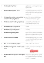 NSG4330 Week 2 Dysrhythmias 2026&sol;2027 &vert; Study Guide&comma; Practice Questions & Answers&comma; Exam Review
