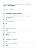 NSG 550 Study Guide for NSG 550 Quiz 2 &ndash; UPDATED Questions&NewLine;with 100&percnt; Verified Answers&NewLine;