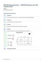 NSG 550 Diagnostics Exam 1 &ndash; UPDATED Questions with 100&percnt;&NewLine;Verified Answers