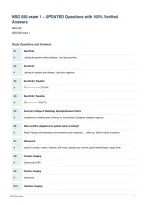 NSG 550 exam 1 &ndash; UPDATED Questions with 100&percnt; Verified&NewLine;Answers