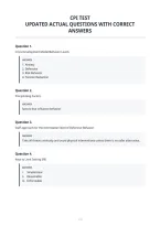 Cpi Test&NewLine;Updated Actual Questions With Correct&NewLine;Answers