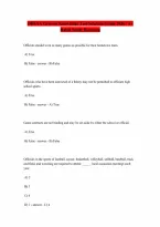 OHSAA General Knowledge Test Question and answers already solved 2026 Complete Questions and Verified Answers